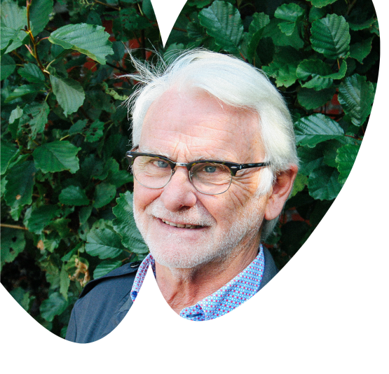Donald vrijwilliger praatcafé